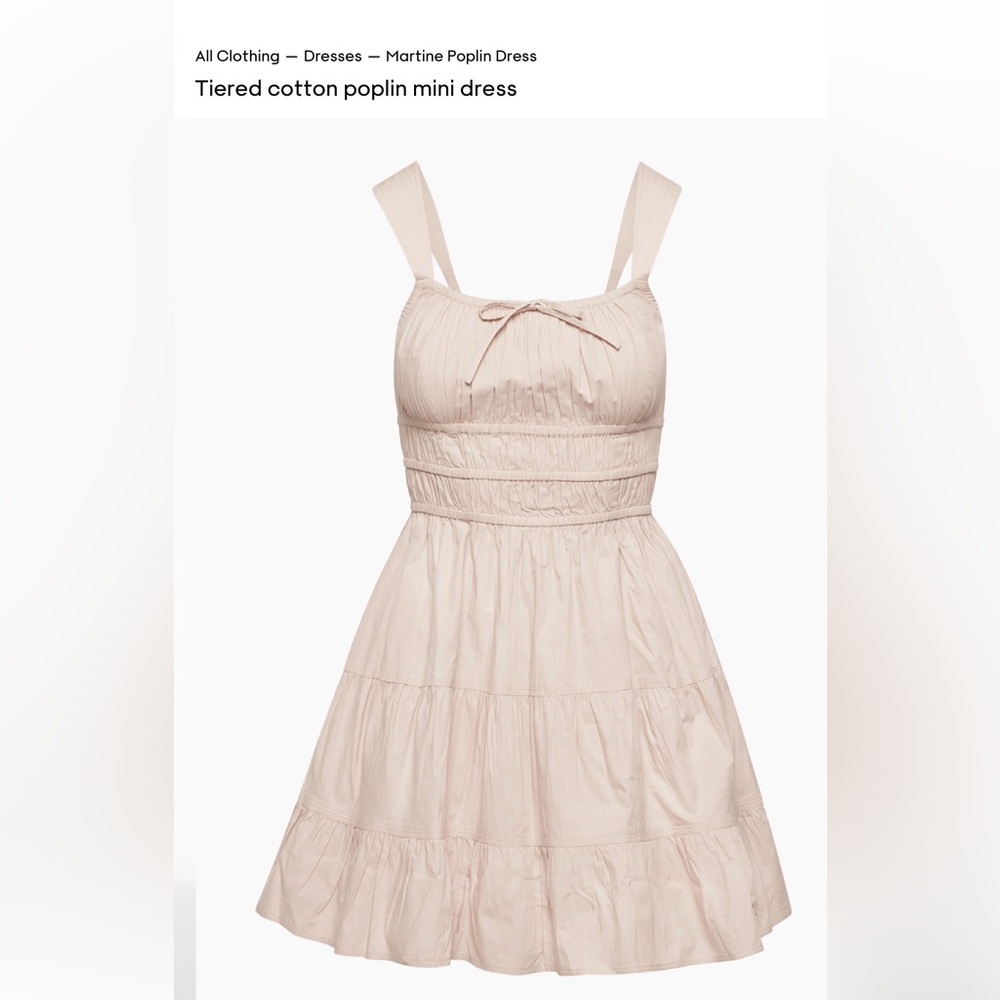 Sunday Best Cream Tiered Kids Dress